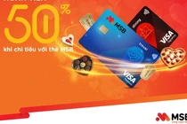 MSB hoàn tiền 50% khi chi tiêu thẻ quốc tế dịp 8/3