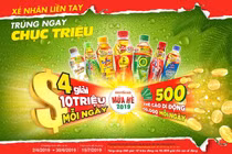 Uống Number 1 “săn” thưởng chục triệu mỗi ngày: “Trúng nhiều đến phát mệt” !