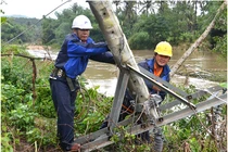Lưới điện 6 tỉnh bị ảnh hưởng mưa lũ đã được khôi phục hoàn toàn