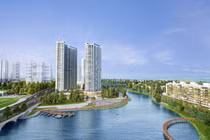 Người dân tiếp tục xếp hàng thâu đêm mua nhà Ecopark