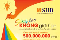 SHB tổ chức cuộc thi ý tưởng thiết kế “Sáng tạo không giới hạn”