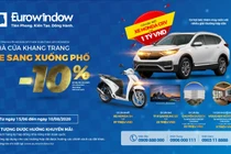 Cơ hội trúng ô tô nhân kỷ niệm 18 năm thành lập Eurowindow
