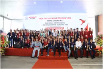 Thí sinh hào hứng tham gia Chung kết Hội thi tay nghề Toyota 2019