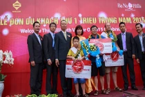 Khu du lịch Bà Nà Hills đón du khách thứ 1 triệu