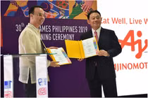 Tập đoàn Ajinomoto là nhà tài trợ hạng cao nhất tại Sea Games lần thứ 30