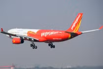 Vietjet đón tàu bay thân rộng A330 đầu tiên, chúc mừng mùa Giáng sinh 2021
