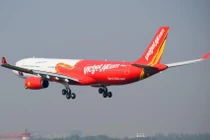 Vietjet đón tàu bay thân rộng A330 đầu tiên, chúc mừng mùa Giáng sinh 2021