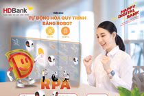 HDBank đẩy mạnh chuyển đổi số với công nghệ tự động hoá RPA