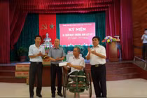 Tân Hiệp Phát cùng Thanh tra 6 bộ ngành tặng quà thương binh nặng