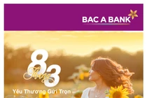 8/3: Bắc Á Bank dành ngàn quà yêu thương gửi tặng khách hàng nữ