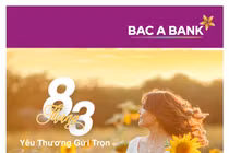 8/3: Bắc Á Bank dành ngàn quà yêu thương gửi tặng khách hàng nữ