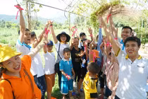 Tiết học mơ ước của học sinh khuyết tật Thụy An