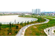 Thi công thần tốc tại tuyến đường trục phía Nam Hà Nội