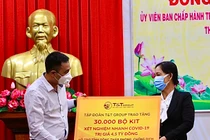 T&T Group tặng 140.000 bộ kit test nhanh COVID-19 hỗ trợ chống dịch