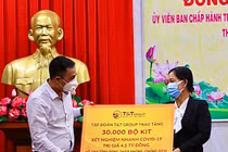 T&T Group tặng 140.000 bộ kit test nhanh COVID-19 hỗ trợ chống dịch