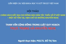Chính sách đất đai cho đồng báo dân tộc thiểu số ở Việt Nam