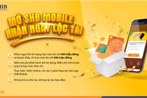 Chỉ 2 phút chạm - nhận ngay hạn mức thấu chi và thẻ tín dụng lên tới 500 triệu đồng