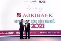 Agribank được trao giải thưởng Ngân hàng Việt Nam tiêu biểu 2021
