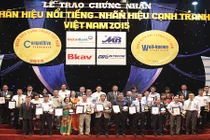  BAC A BANK nhận giải Nhãn hiệu nổi tiếng Việt Nam 2015