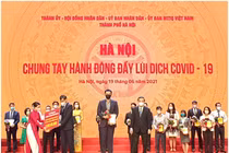 Tân Hoàng Minh ủng hộ 20 tỷ, quyết tâm cùng Hà Nội đẩy lùi dịch COVID-19