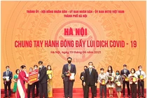 Tân Hoàng Minh ủng hộ 20 tỷ, quyết tâm cùng Hà Nội đẩy lùi dịch COVID-19