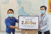 BAC A BANK trao tặng 2.000 bộ xét nghiệm nhanh Covid-19 góp sức chống dịch