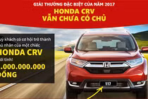 HONDA CR-V chưa có chủ, tham gia ngay để thắng giải