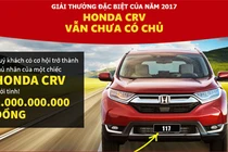 HONDA CR-V chưa có chủ, tham gia ngay để thắng giải