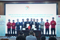 Lễ ký kết hợp tác hỗ trợ điều trị chấn thương cho đội tuyển quốc gia giữa VFF và VINMEC