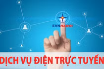 Dịch vụ trực tuyến nhanh như điện của EVN HANOI