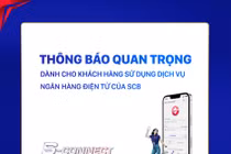 SCB thông báo chuyển đổi dữ liệu ngân hàng điện tử