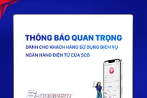 SCB thông báo chuyển đổi dữ liệu ngân hàng điện tử