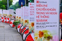 Ngân hàng roadshow hưởng ứng không dùng tiền mặt và miễn phí chuyển tiền