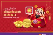 Mua vàng đầu năm, đón lộc may mắn cùng TPBank