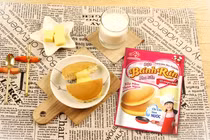 Bé trải nghiệm vào bếp cùng mẹ với bột bánh rán pha sẵn Ajinomoto