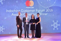 Maritime Bank lọt top 3 NH có doanh số thẻ debit Mastercard chi tiêu cao nhất 2016