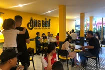 Cà phê Ông Bầu khai trương quán đầu tiên tại quê Văn Thanh, Văn Toàn