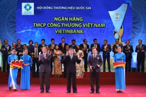 VietinBank lần thứ 5 liên tiếp đạt giải Thương hiệu Quốc gia