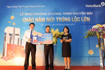 VietinBank trao giải Đặc biệt “Chào năm mới - Trúng lộc lớn”