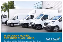 Vay mua ô tô, doanh nghiệp tiếp bước thành công