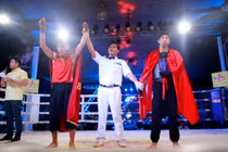 Những cú “nã đại bác” giúp võ sĩ Bình Định hạ đối thủ vùng bảy núi