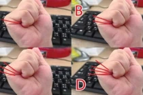 Nắm bàn tay rồi đếm đường chỉ, bao giờ giàu nhìn cái ra ngay