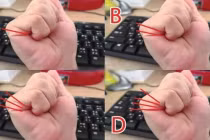 Nắm bàn tay rồi đếm đường chỉ, bao giờ giàu nhìn cái ra ngay