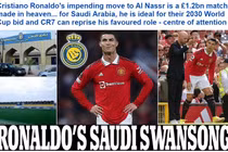 Ronaldo sang Ả Rập nhận lương 1,2 tỷ bảng