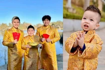 Bằng Kiều viên mãn bên bạn gái mới và con trai hơn 1 tuổi