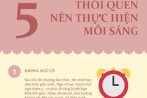 5 thói quen cực tốt vào buổi sáng nhất định bạn phải biết