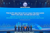 Thủ tướng Phạm Minh Chính trao quyết định công bố Quy hoạch tỉnh Bình Dương
