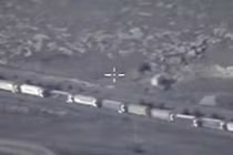 Hoạt động buôn lậu dầu của phiến quân IS qua ảnh