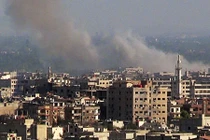 Giao tranh ác liệt nổ ra ở ngoại ô Thủ đô Syria 