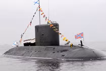 Tàu ngầm Kilo Nga xuất hiện gần bờ biển Syria?